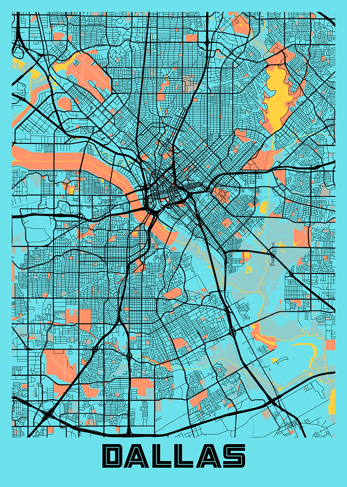 Dallas Gloria City Map