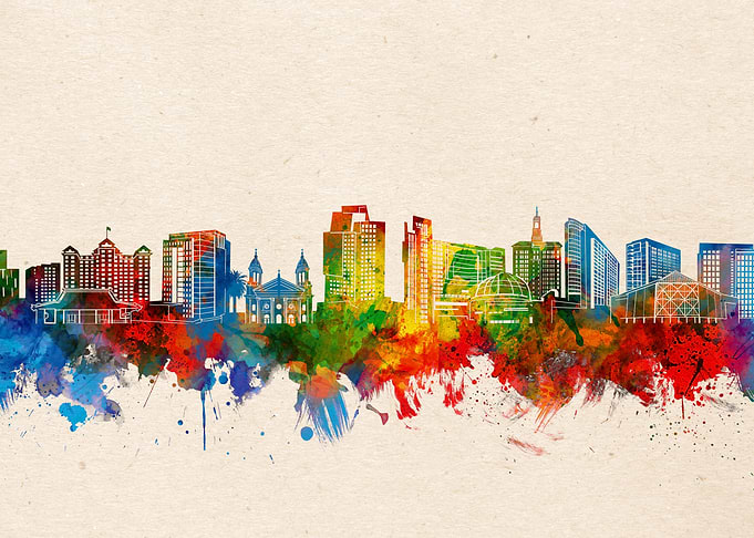 san jose watercolor