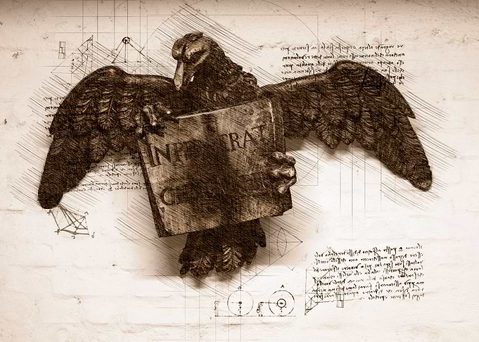 Sketch of a Wooden Sculptu