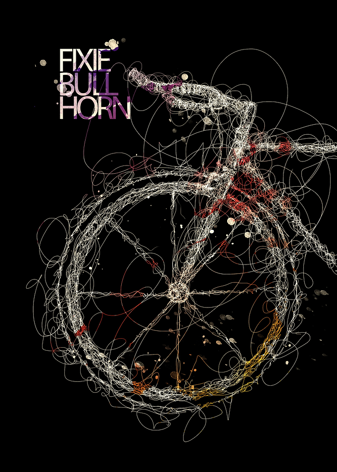 fixie bullhorn splatter