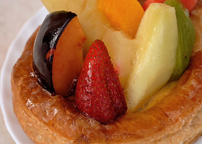 Tasty fruit cake