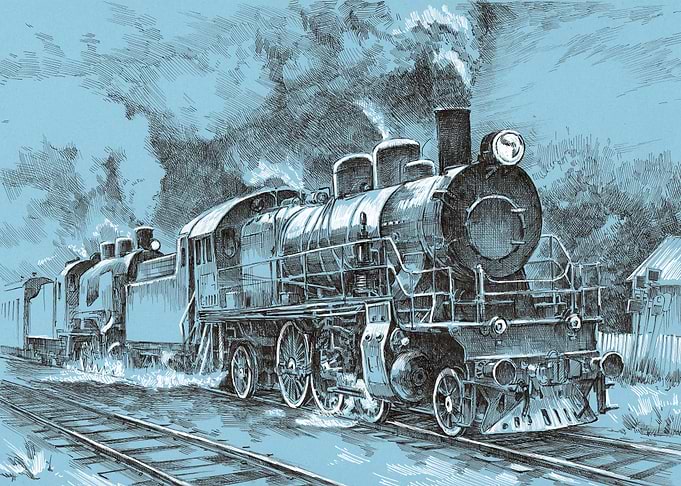 Steam Age Double headed