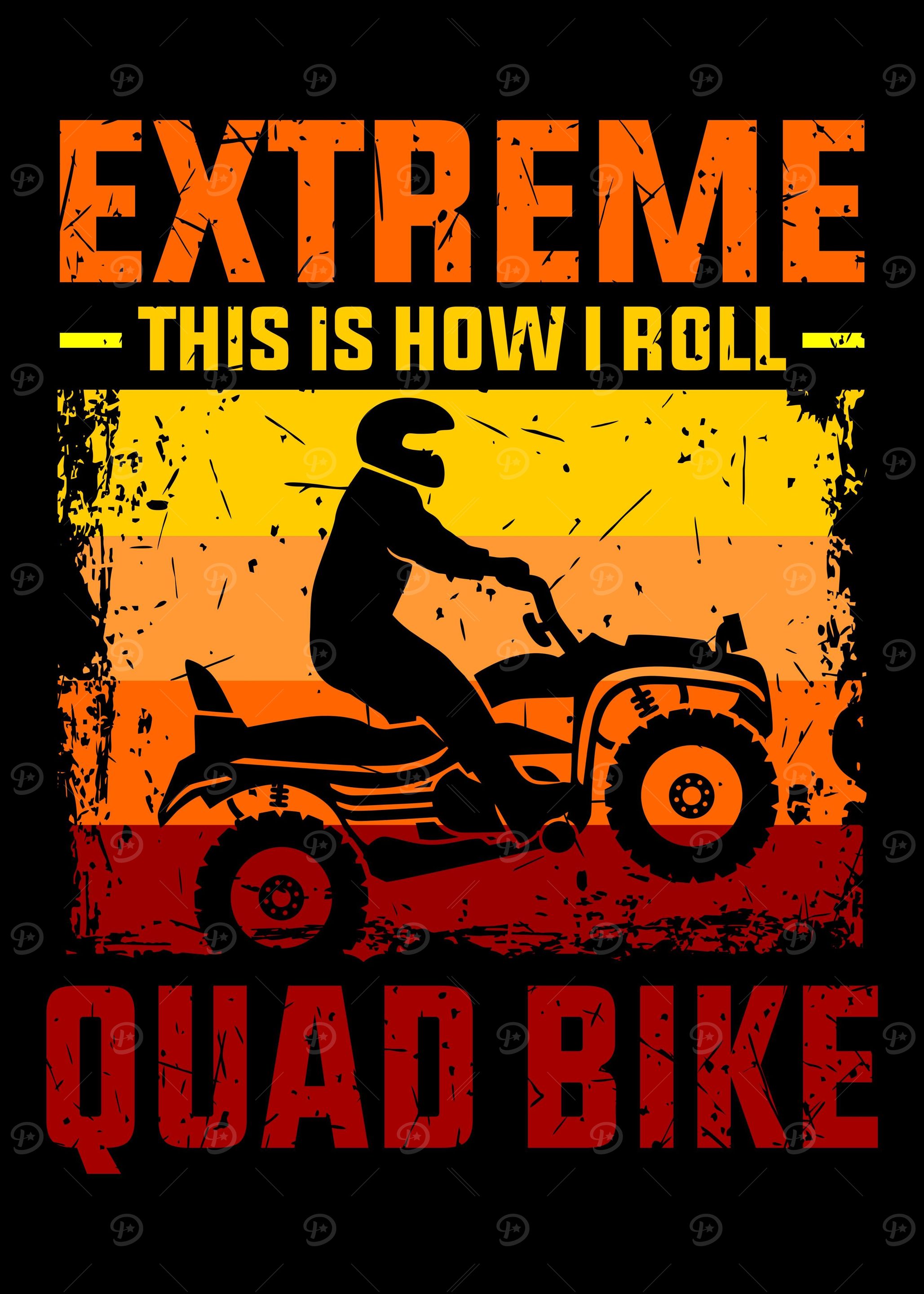 Quad Bike ATV Rider