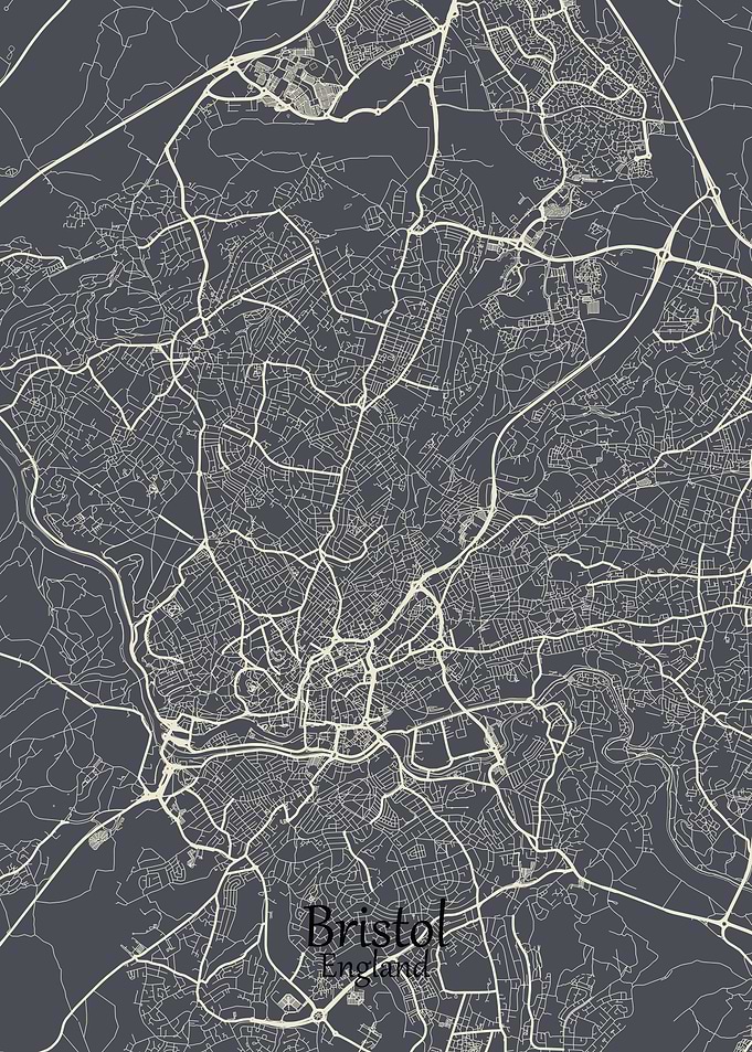 Bristol City Map England