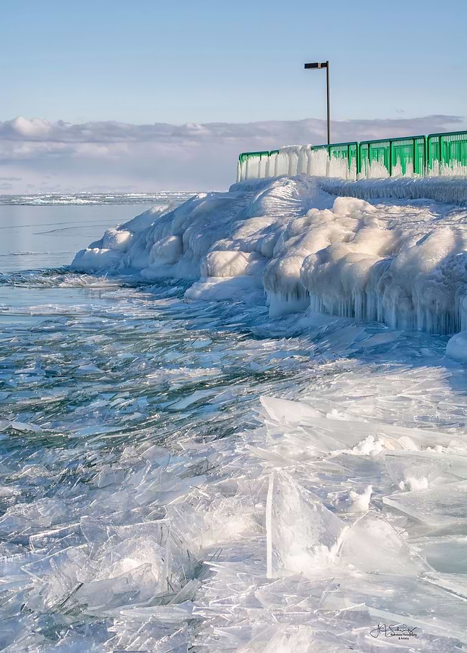 Winter on Lake Huron