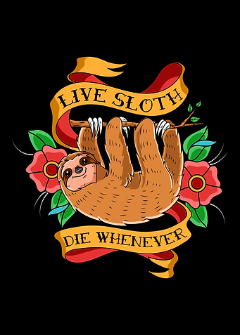 Sloth Relaxed Chiller Gift