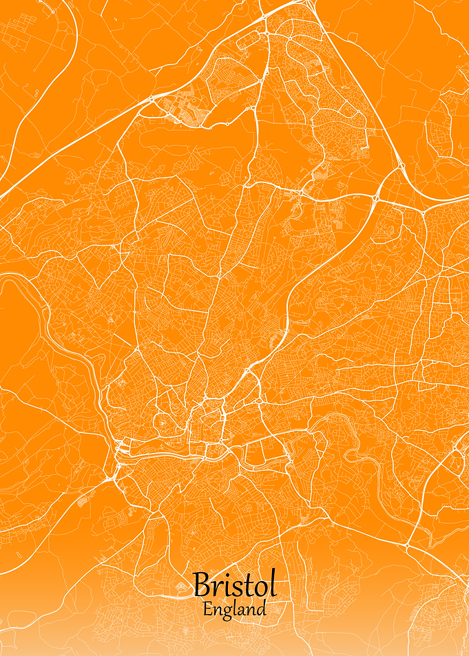 Bristol City Map England