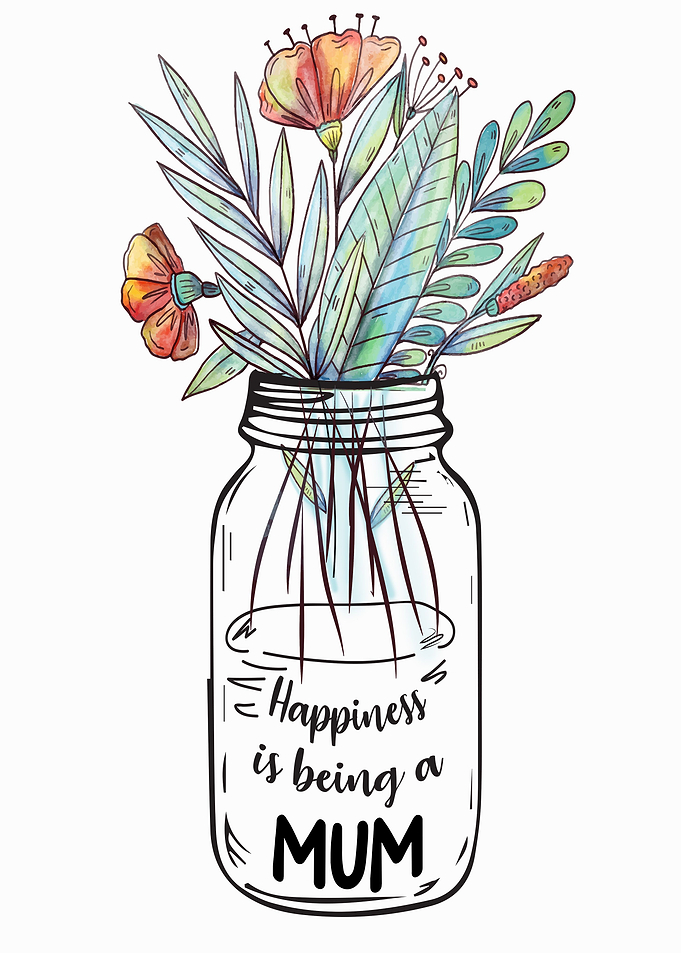 happiness is being a mum