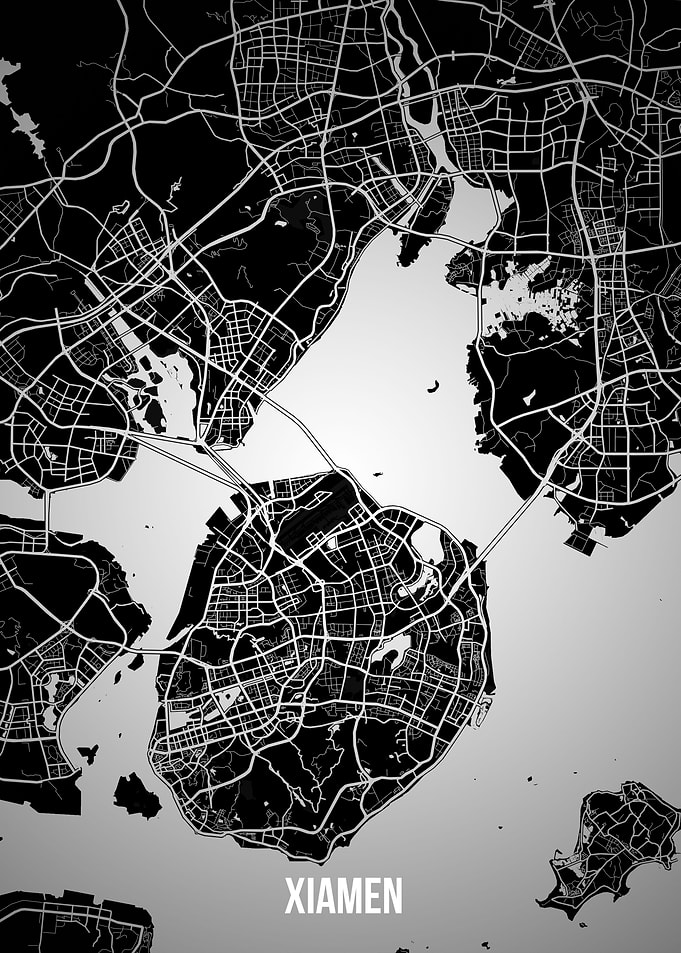 Xiamen dark map