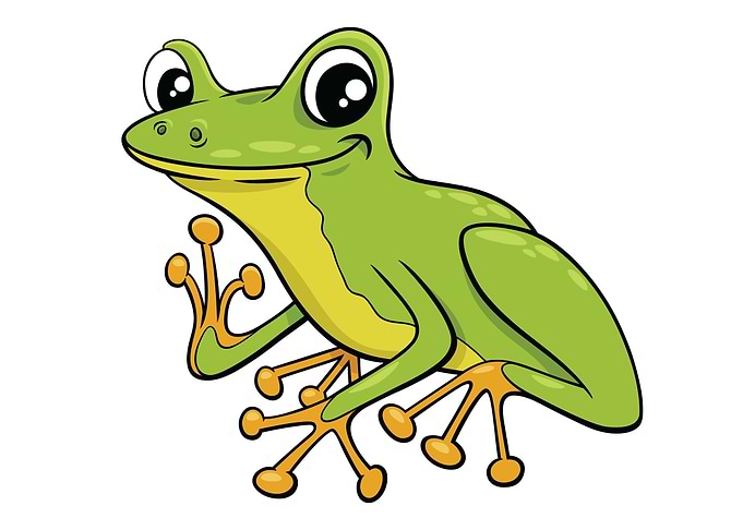 Frog cartoon