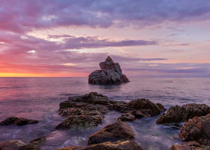 Cala dels Frares in Lloret