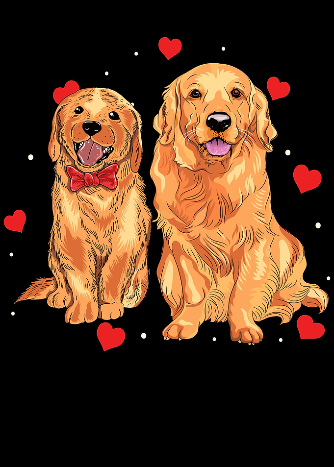 Golden Retriever Mom Puppy
