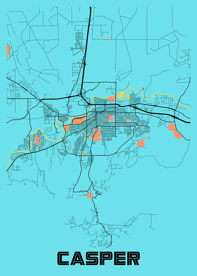 Casper Gloria City Map