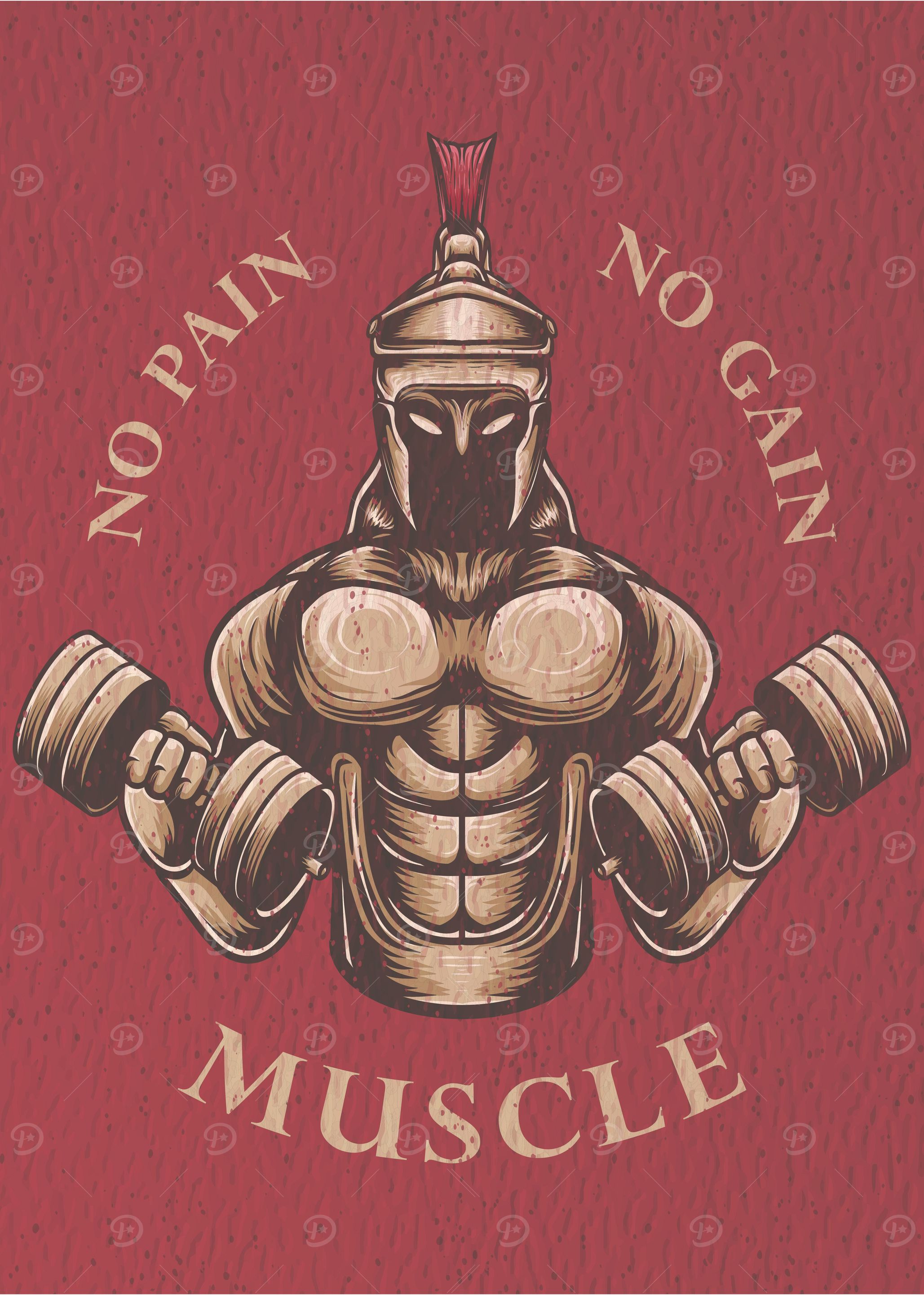 NO PAIN NO GAIN SPARTAN