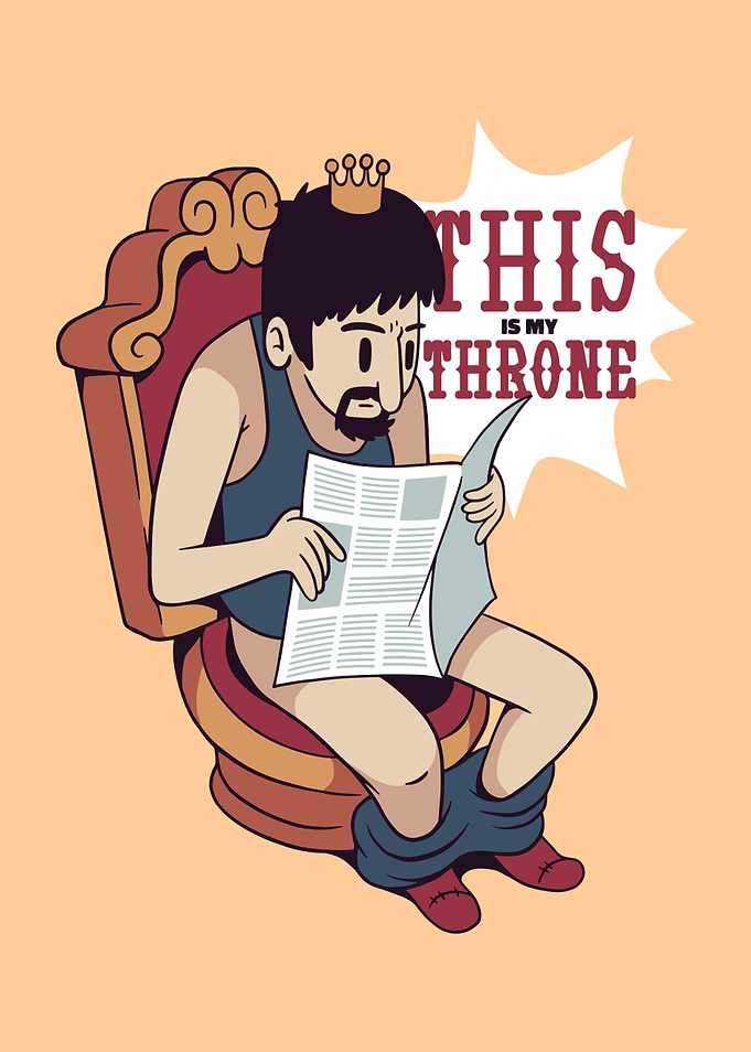 TOILET THRONE