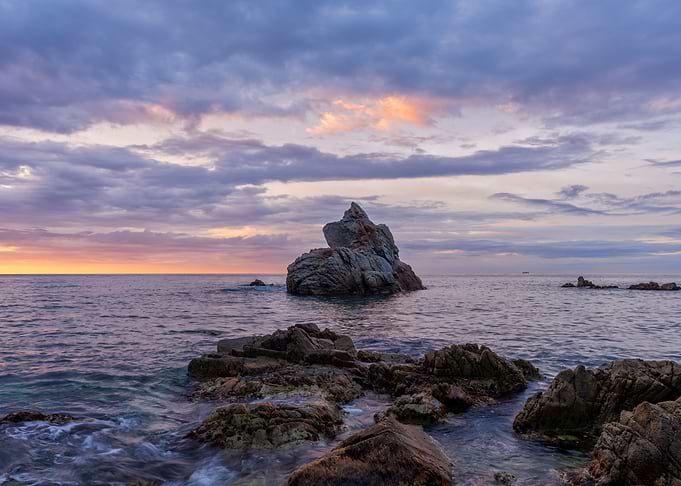 Cala dels Frares in Lloret