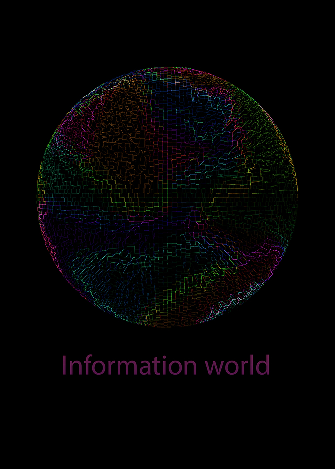 Abstract technology art