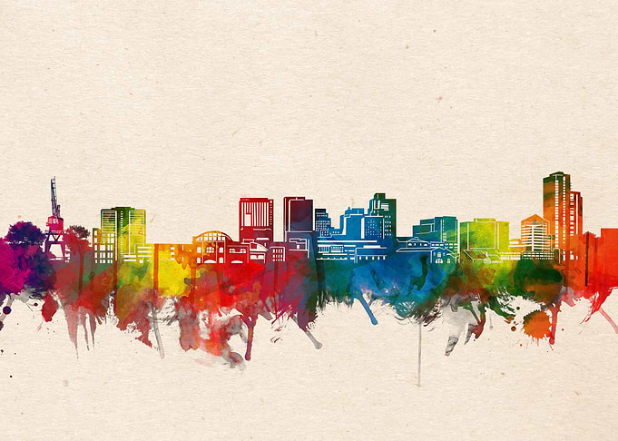 wilmington watercolor