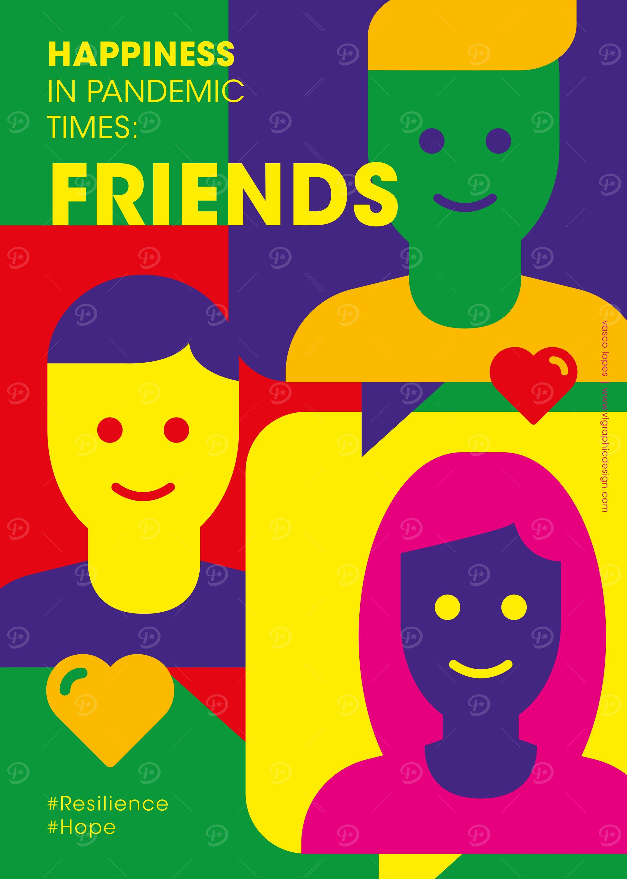 Happiness friends