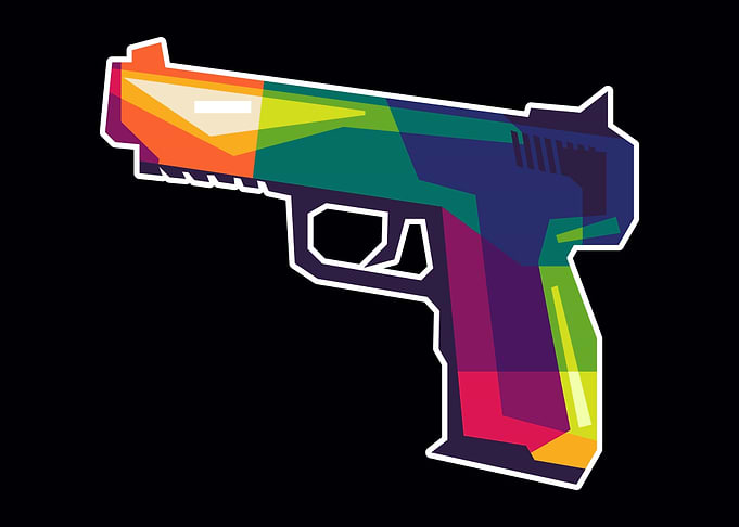 counter strike pop art