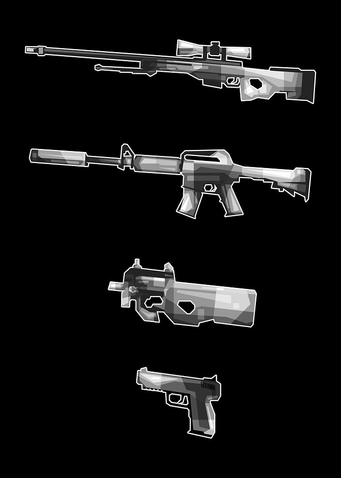 counter strike pop art