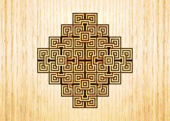 Marquetry style 2