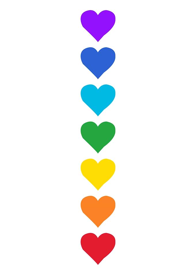 7 Chakra Hearts Yoga Love