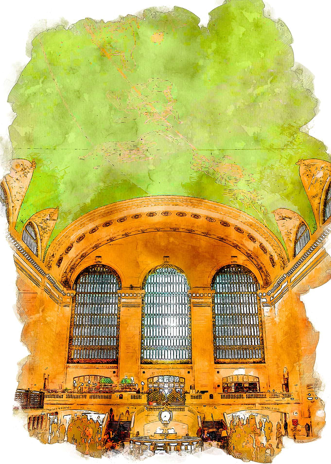 place on watercolor