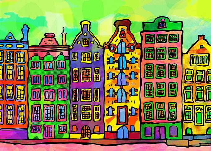 Amsterdams Dancing Houses