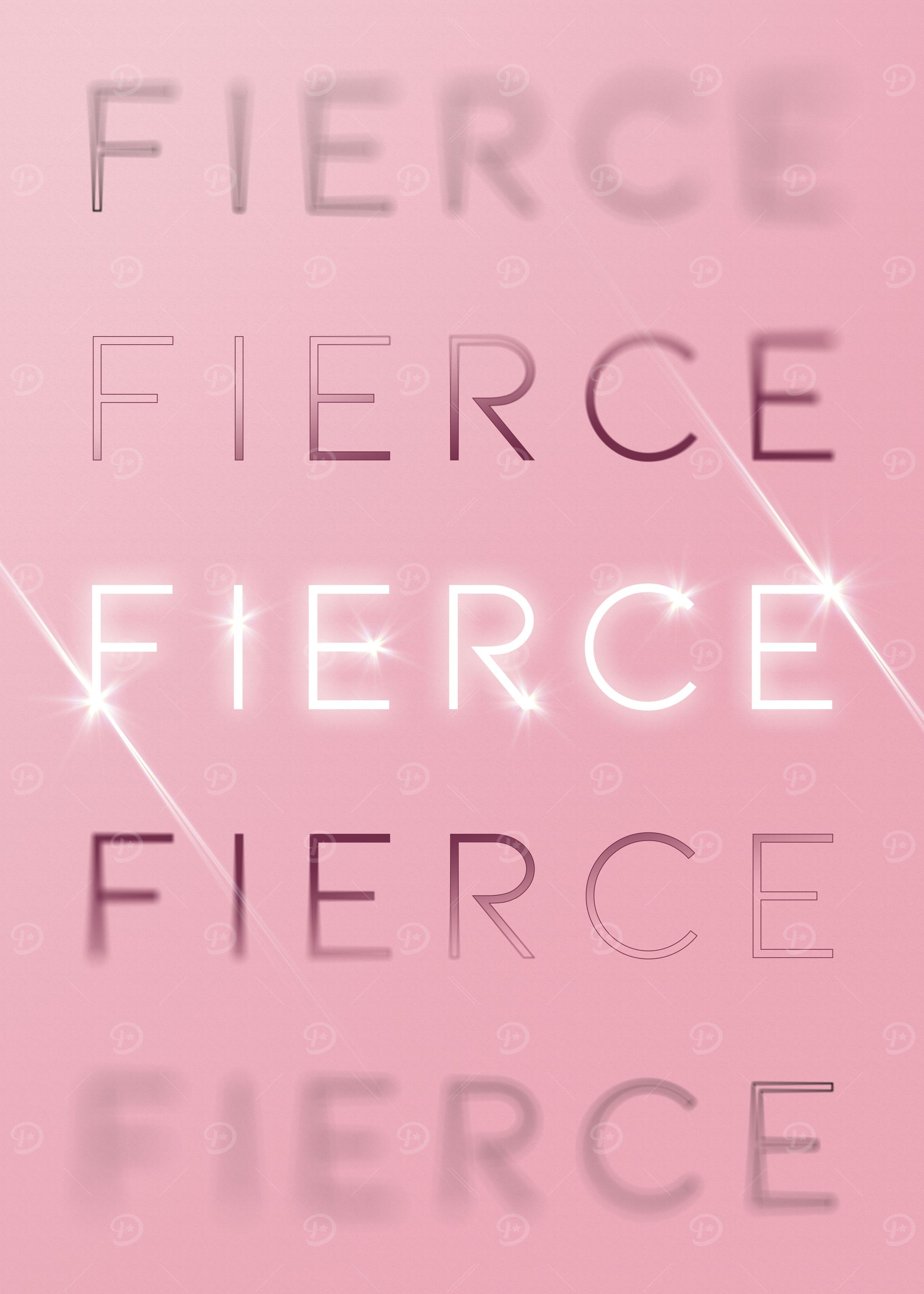 Fierce Motivational in Pin