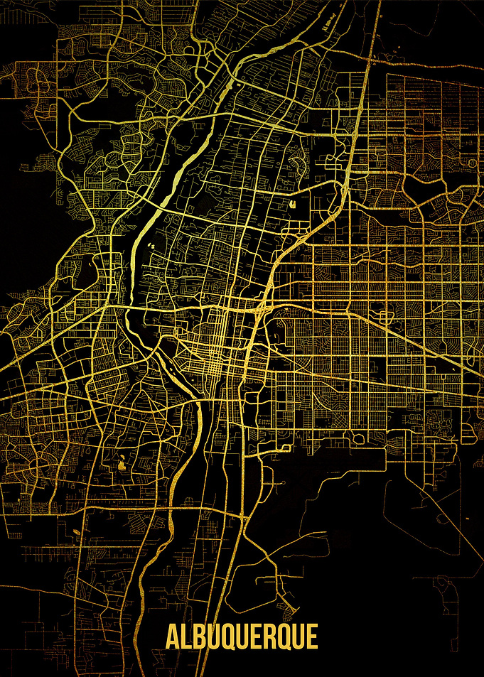 Albuquerque gold map