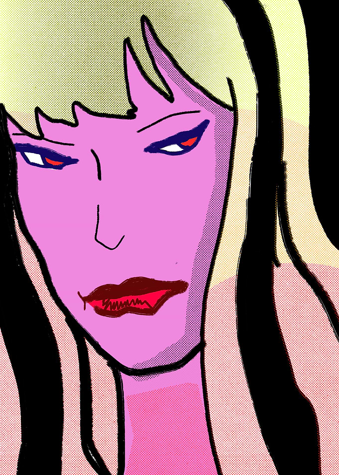 comics retro portrait