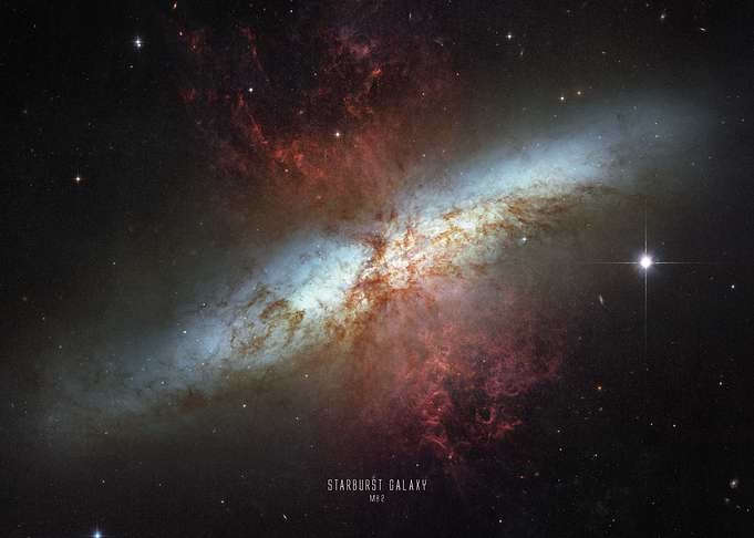 Starburst Galaxy M82