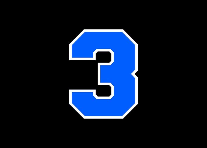 Number 3