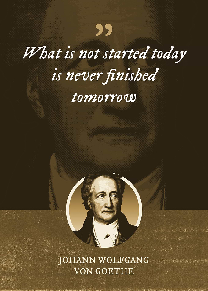 What is not started today