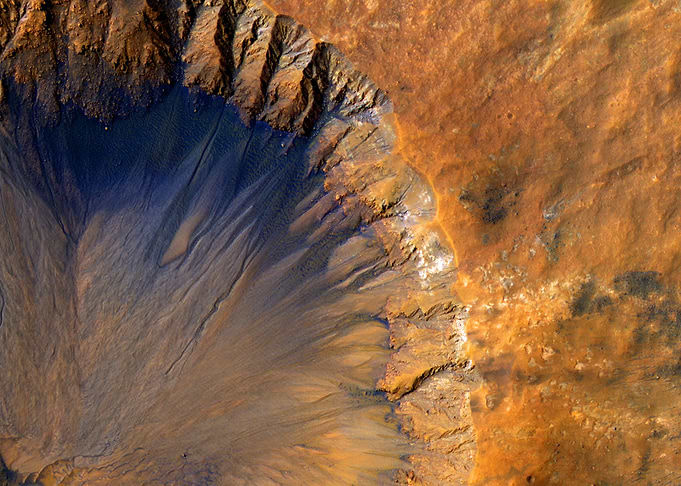 Mars surface