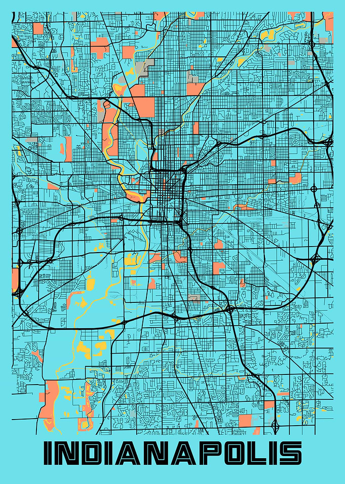 Indianapolis Gloria Map