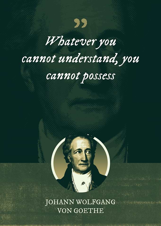 Whatever you cannot