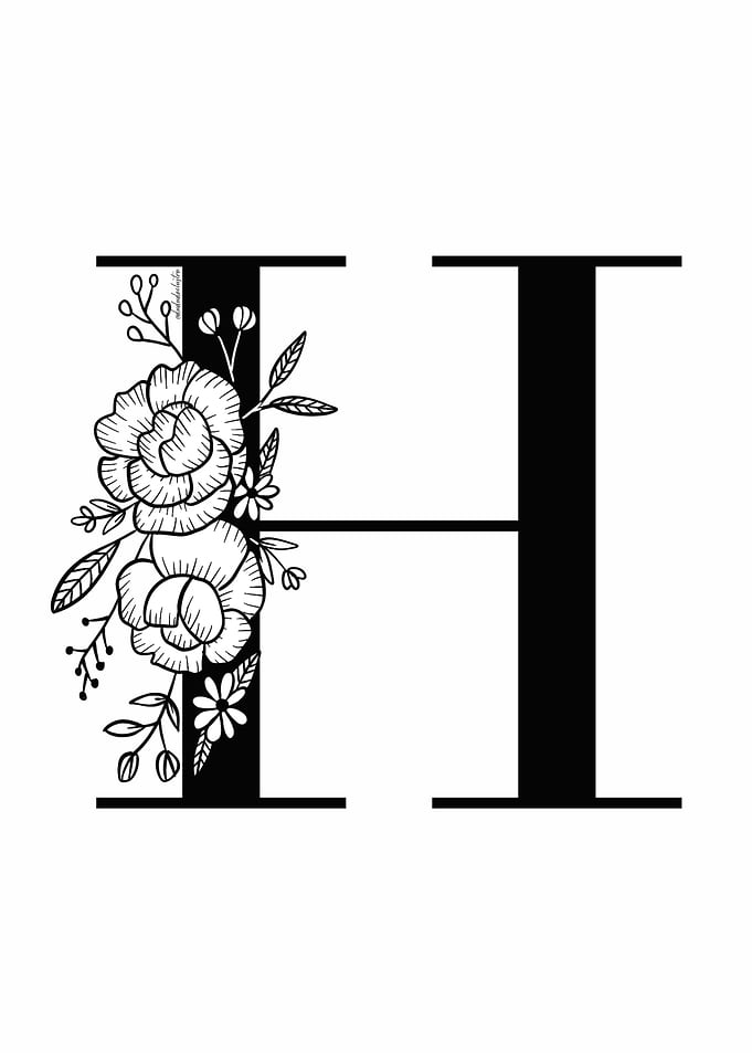 H floral