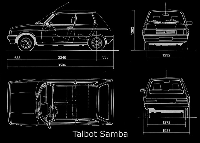 Talbot Samba 1982