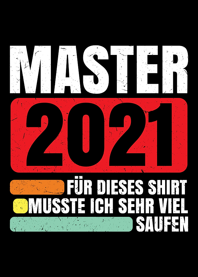 Master Abschluss 2021