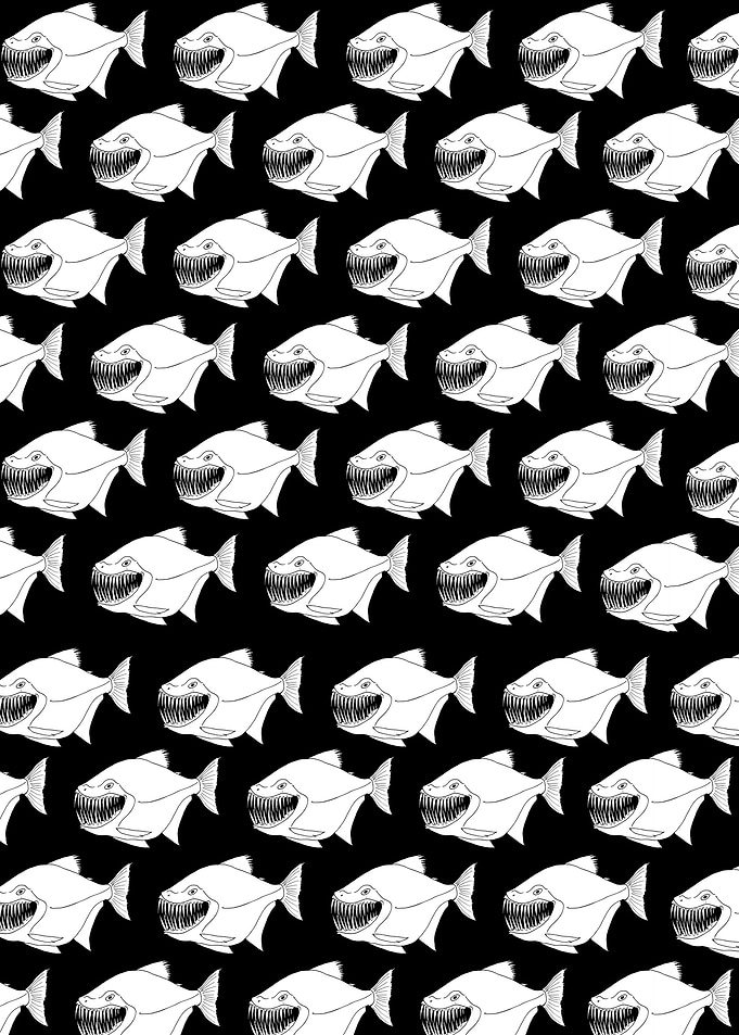 Sweet Piranhas Dark