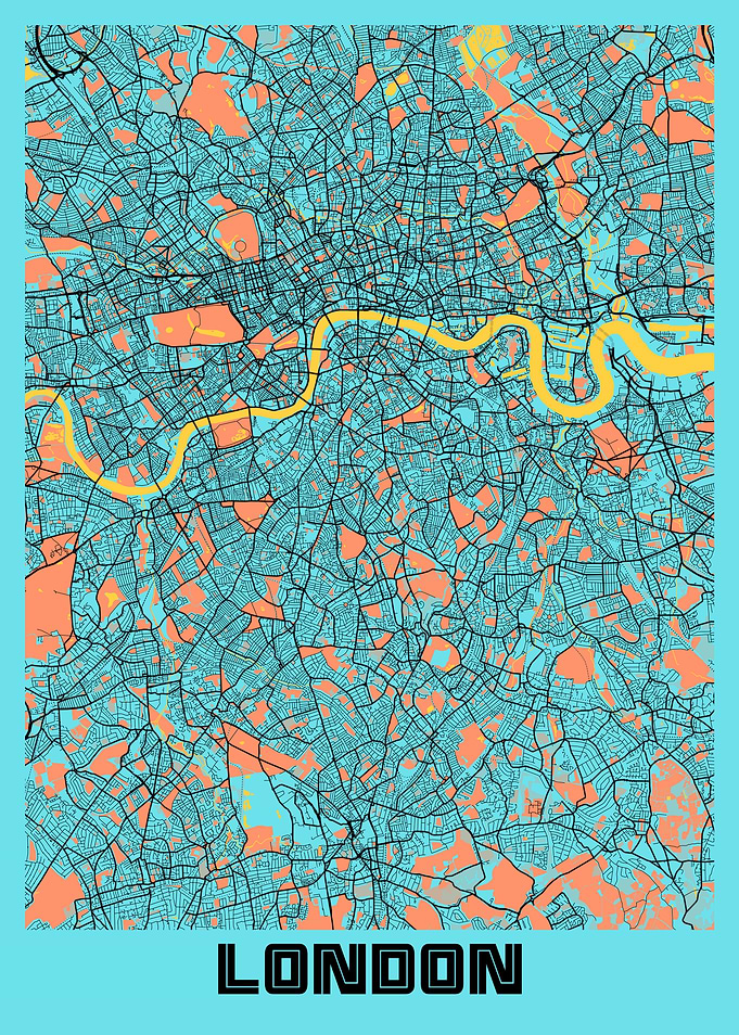 London Gloria City Map