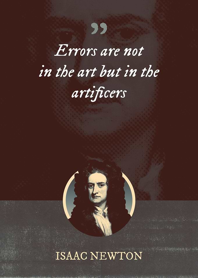 Errors are not in the art