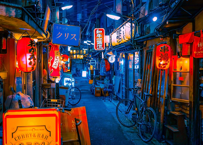 small back alleys