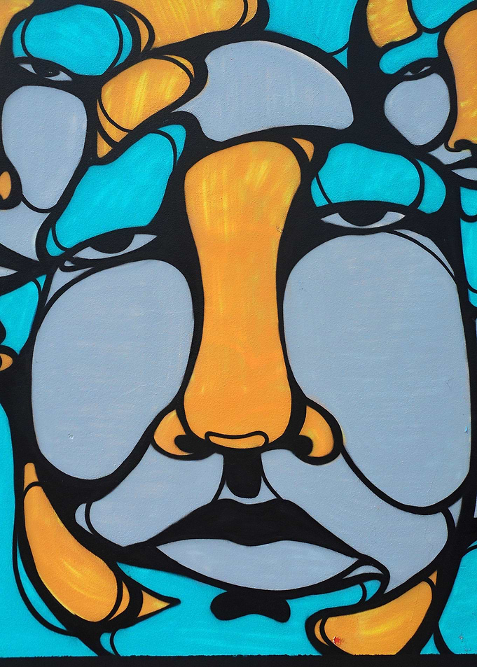 Blue Yellow Head 03