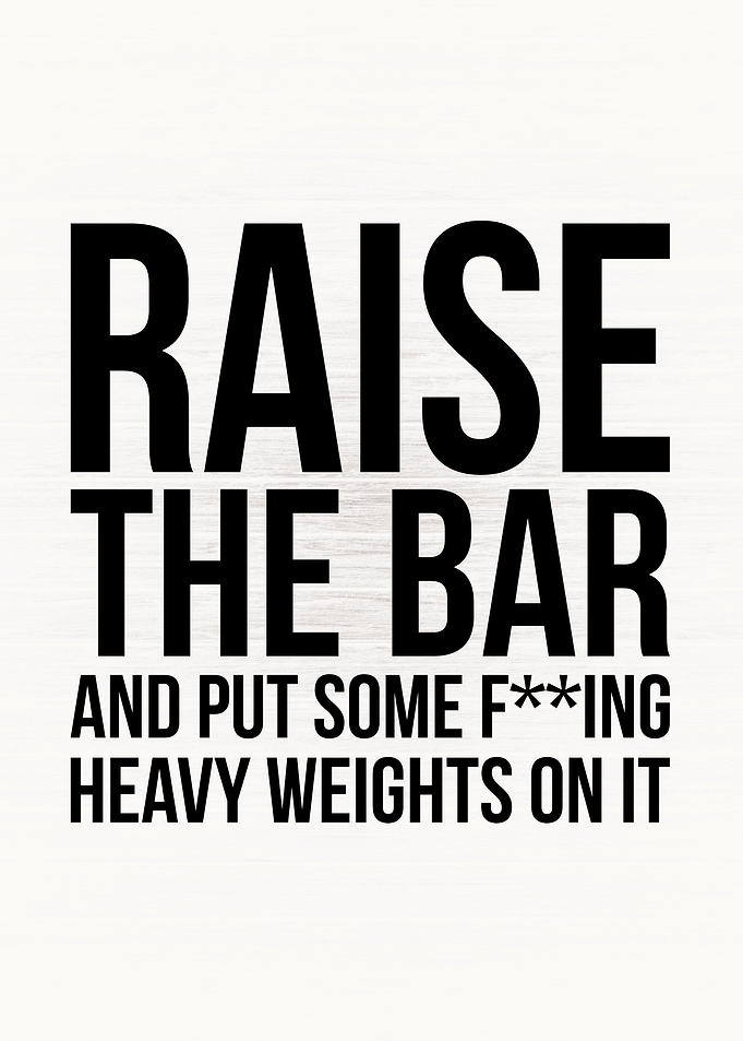 Raise The Bar Barbell