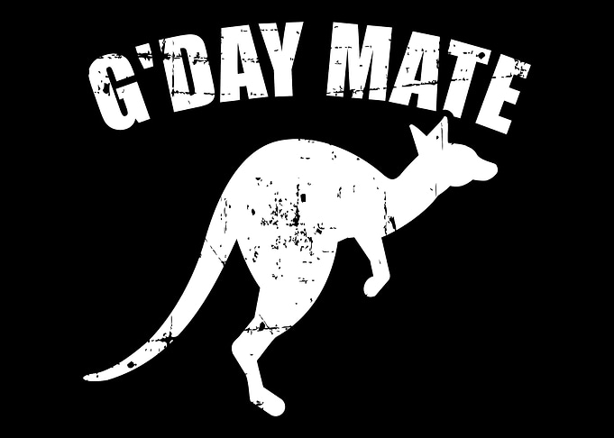 Gday mate australia kanga