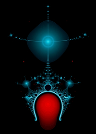 Fractal Art Alien