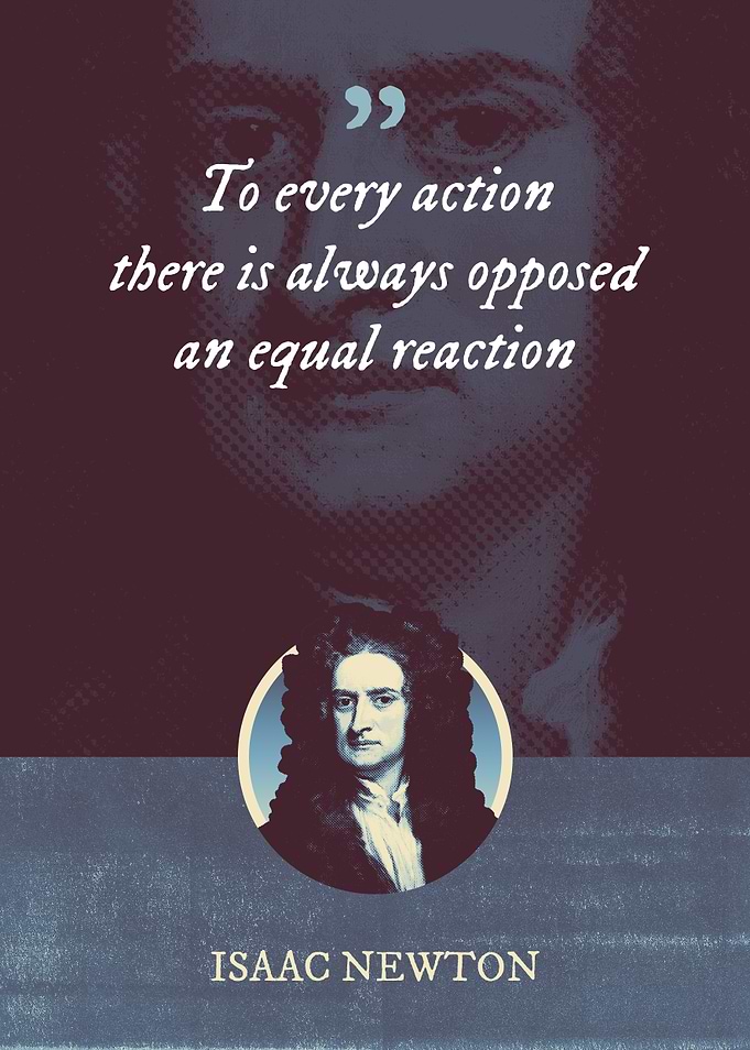 To every action there is